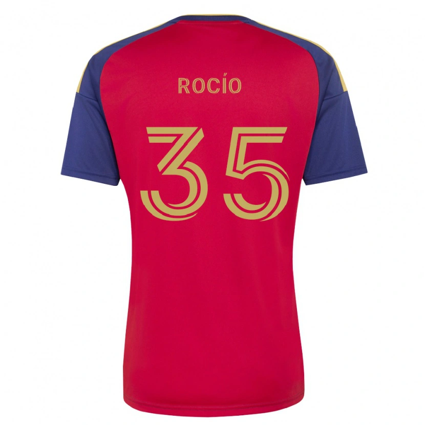 Danxen Men Diego Rocío #35 Royal Blue Brown Red Home Jersey 2026/27 T-Shirt