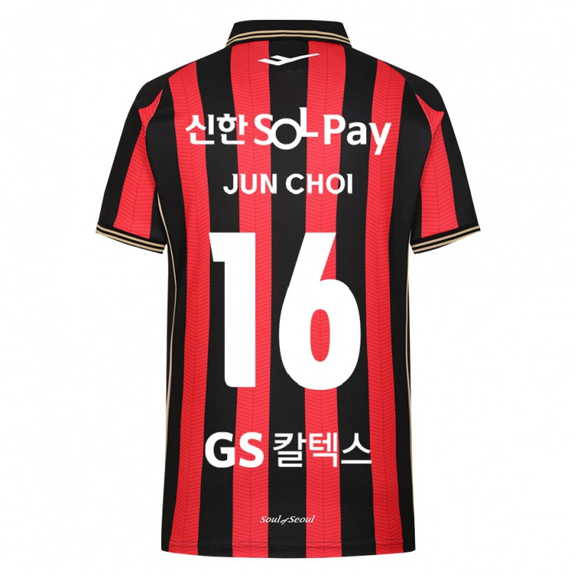 Danxen Men Jun Choi #16 Red White Black Home Jersey 2026/27 T-Shirt