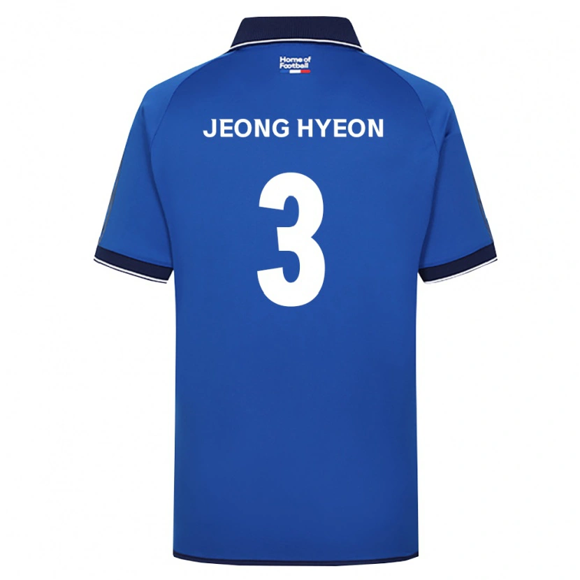 Danxen Men Jeong-Hyeon Kim #3 Royal Blue White Red Home Jersey 2026/27 T-Shirt