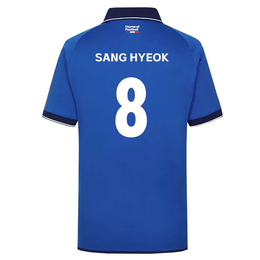 Danxen Men Sang-Hyeok Park #8 Royal Blue White Red Home Jersey 2026/27 T-Shirt