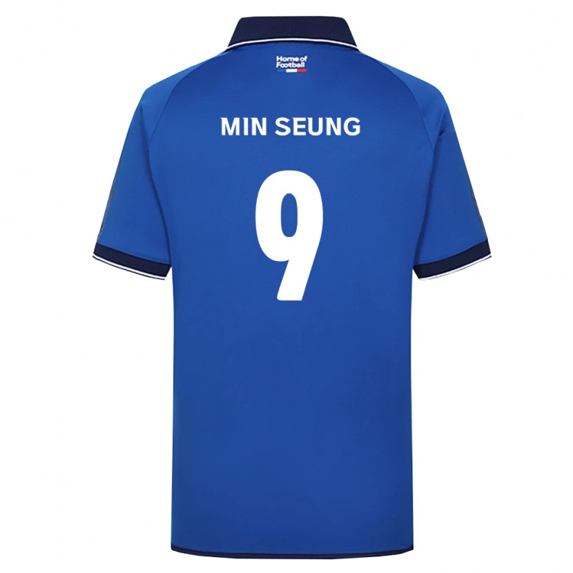 Danxen Men Min-Seung Jeon #9 Royal Blue White Red Home Jersey 2026/27 T-Shirt