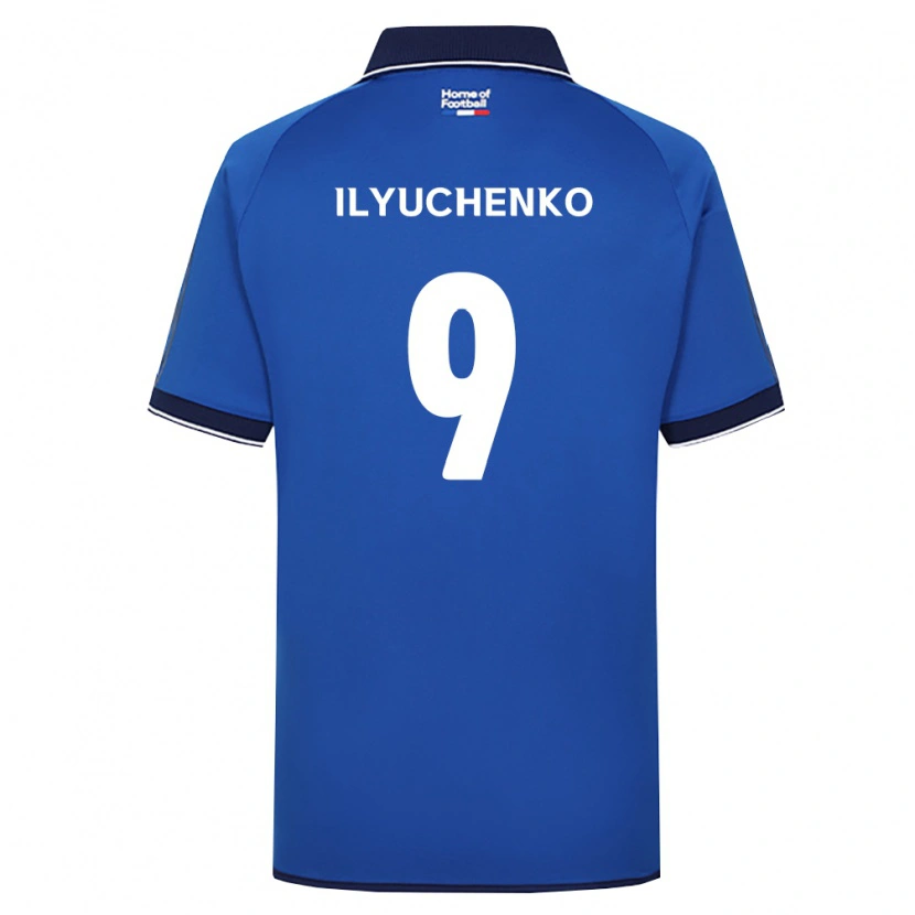 Danxen Men Stanislav Ilyuchenko #9 Royal Blue White Red Home Jersey 2026/27 T-Shirt