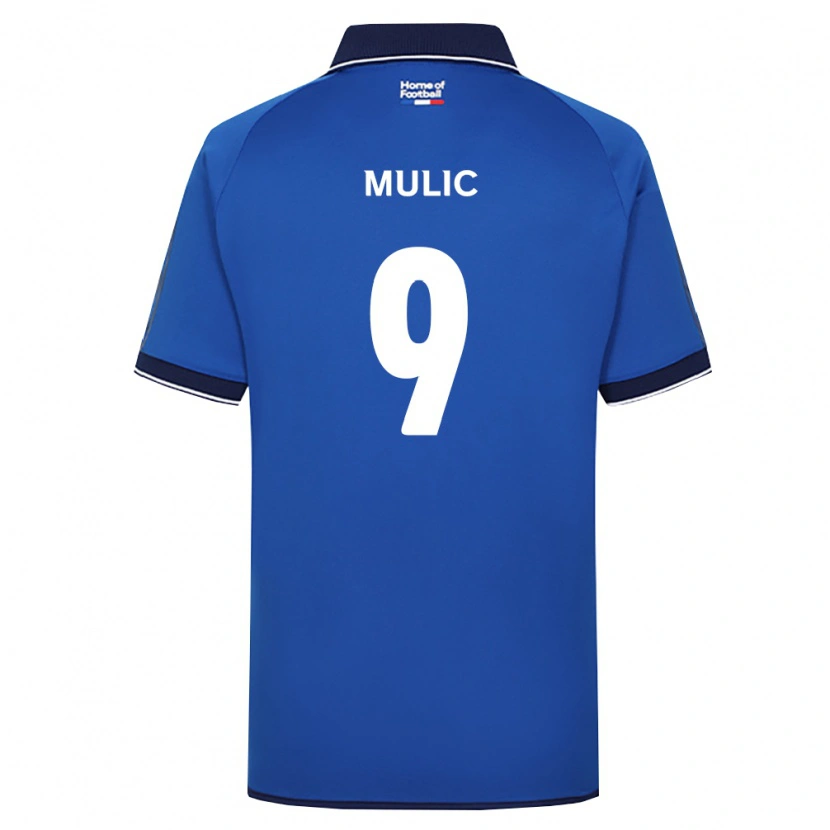 Danxen Men Fejsal Mulic #9 Royal Blue White Red Home Jersey 2026/27 T-Shirt