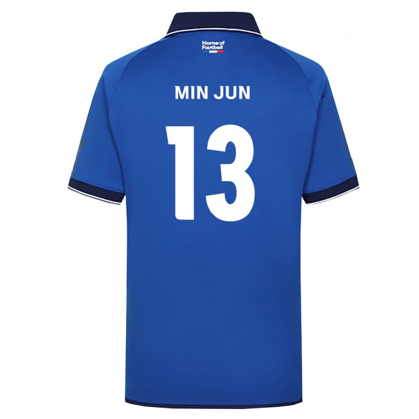 Danxen Men Min-Jun Yeo #13 Royal Blue White Red Home Jersey 2026/27 T-Shirt
