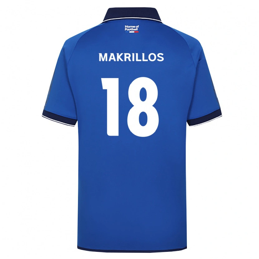 Danxen Men Peter Makrillos #18 Royal Blue White Red Home Jersey 2026/27 T-Shirt