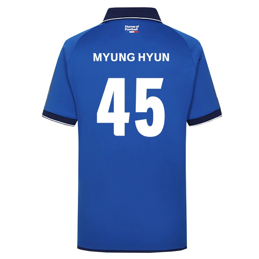 Danxen Men Myung-Hyun Hwang #45 Royal Blue White Red Home Jersey 2026/27 T-Shirt