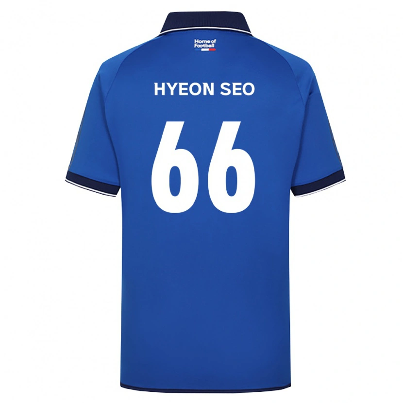 Danxen Men Hyeon-Seo Han #66 Royal Blue White Red Home Jersey 2026/27 T-Shirt