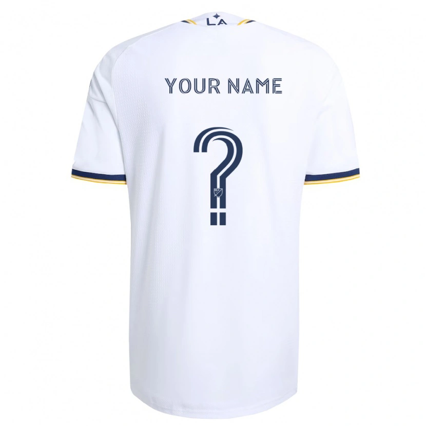 Danxen Men Your Name #0 Blue Yellow And White Home Jersey 2026/27 T-Shirt