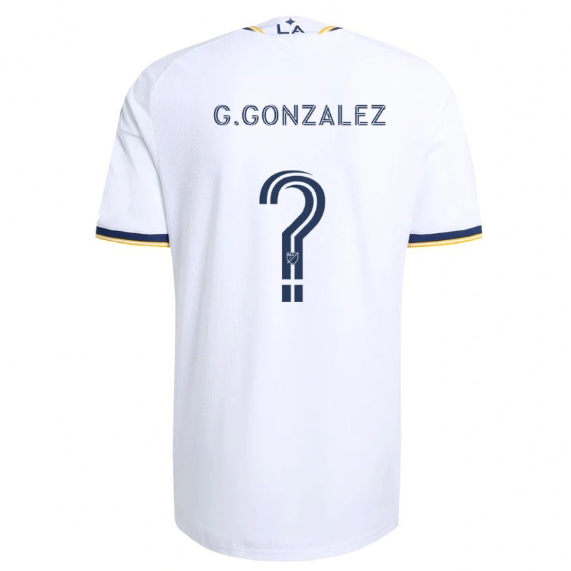 Danxen Men Gustavo Gonzalez #0 Blue Yellow And White Home Jersey 2026/27 T-Shirt