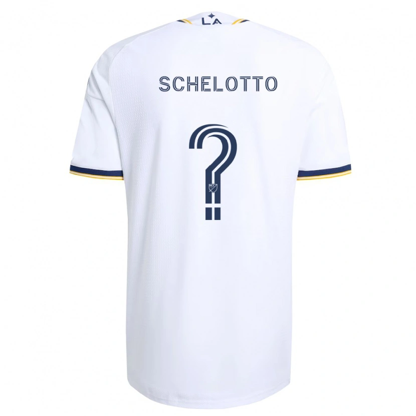 Danxen Men Nicolas Barros Schelotto #0 Blue Yellow And White Home Jersey 2026/27 T-Shirt