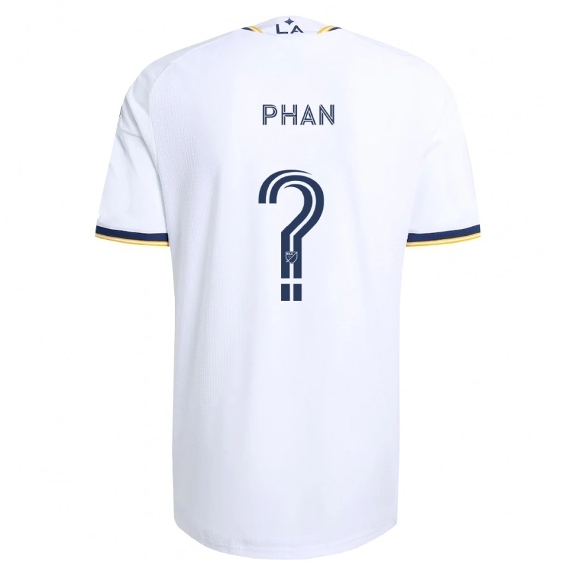 Danxen Men Brett Phan #0 Blue Yellow And White Home Jersey 2026/27 T-Shirt