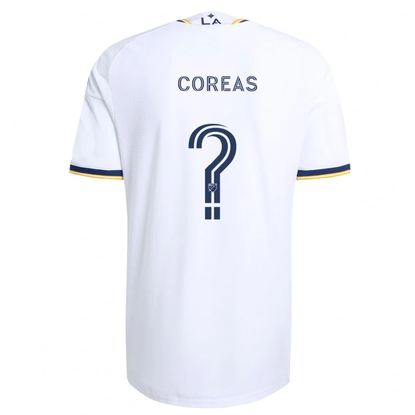 Danxen Men Christian Coreas #0 Blue Yellow And White Home Jersey 2026/27 T-Shirt