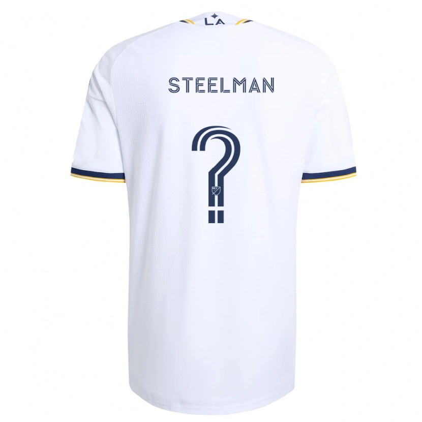 Danxen Men Maximus Steelman #0 Blue Yellow And White Home Jersey 2026/27 T-Shirt