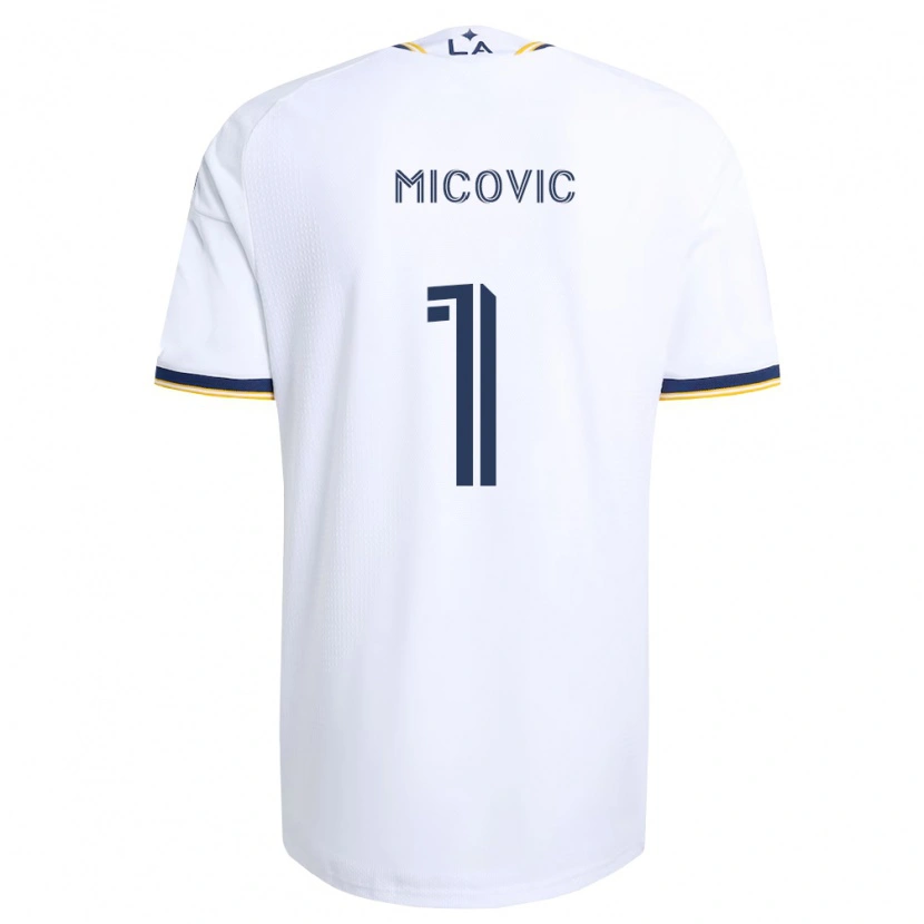 Danxen Men Novak Mićović #1 Blue Yellow And White Home Jersey 2026/27 T-Shirt