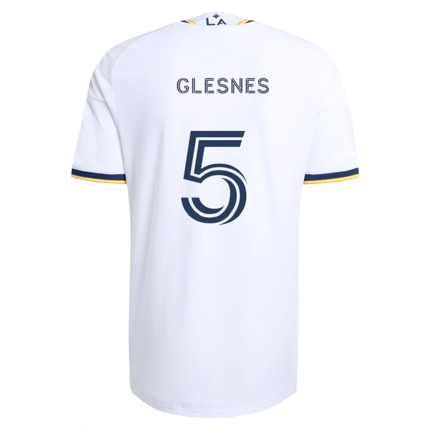 Danxen Men Jakob Glesnes #5 Blue Yellow And White Home Jersey 2026/27 T-Shirt