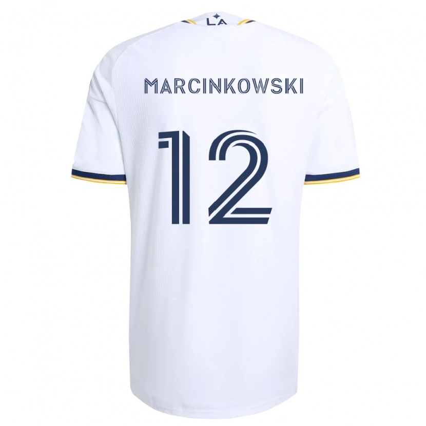 Danxen Men Jt Marcinkowski #12 Blue Yellow And White Home Jersey 2026/27 T-Shirt