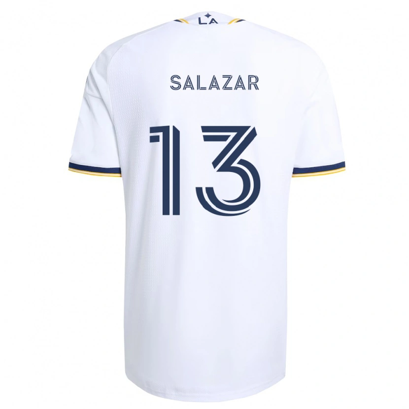 Danxen Men Giovanni Salazar #13 Blue Yellow And White Home Jersey 2026/27 T-Shirt