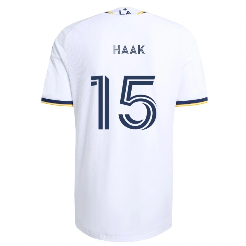 Danxen Men Justin Haak #15 Blue Yellow And White Home Jersey 2026/27 T-Shirt
