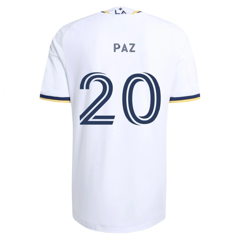 Danxen Men Jaiden Paz #20 Blue Yellow And White Home Jersey 2026/27 T-Shirt