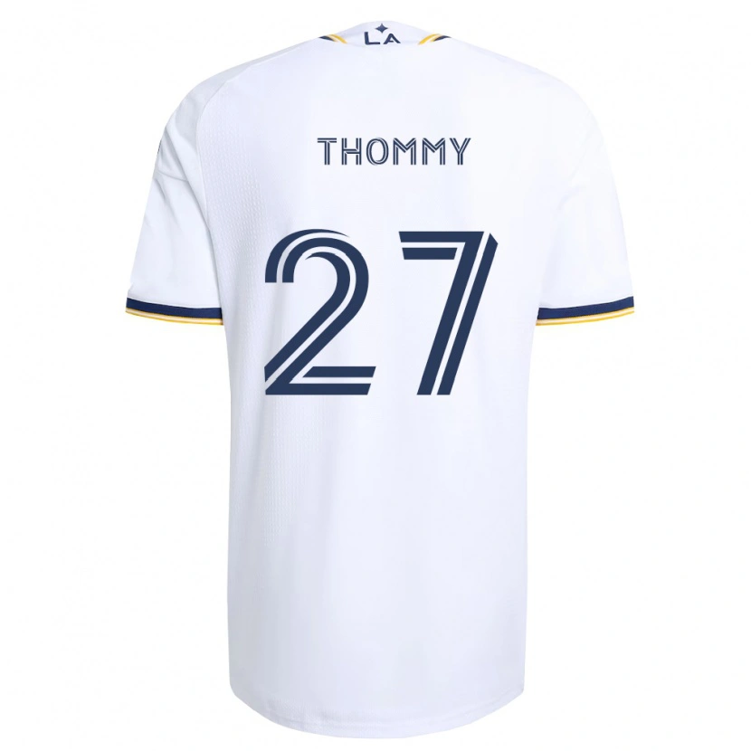 Danxen Men Erik Thommy #27 Blue Yellow And White Home Jersey 2026/27 T-Shirt