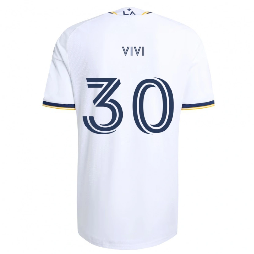 Danxen Men Gino Vivi #30 Blue Yellow And White Home Jersey 2026/27 T-Shirt