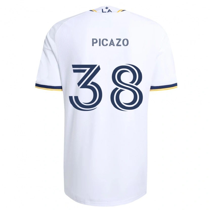 Danxen Men Axel Picazo #38 Blue Yellow And White Home Jersey 2026/27 T-Shirt