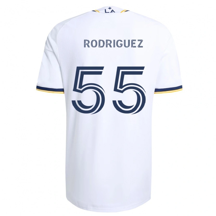 Danxen Men Diego Rodriguez #55 Blue Yellow And White Home Jersey 2026/27 T-Shirt