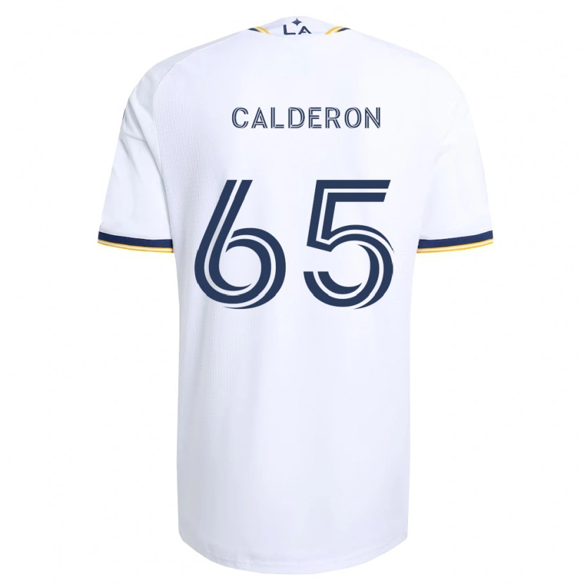 Danxen Men Juan Calderón #65 Blue Yellow And White Home Jersey 2026/27 T-Shirt