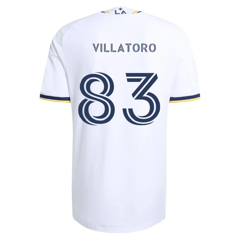 Danxen Men Angel Villatoro #83 Blue Yellow And White Home Jersey 2026/27 T-Shirt