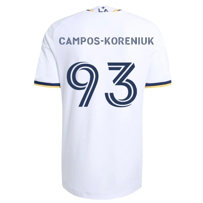 Danxen Men K Campos-Koreniuk #93 Blue Yellow And White Home Jersey 2026/27 T-Shirt