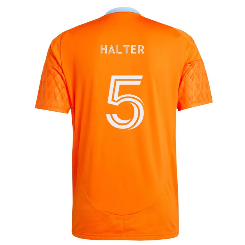 Danxen Men Lucas Halter #5 Orange White Home Jersey 2026/27 T-Shirt