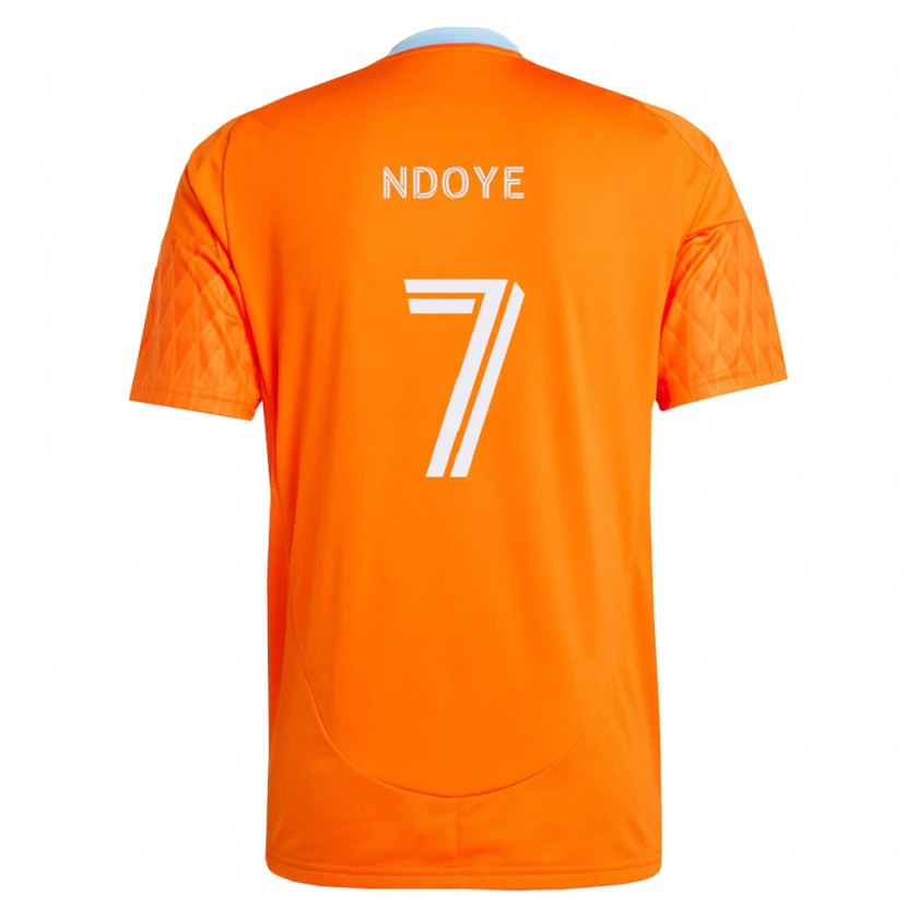 Danxen Men Papa Ndoye #7 Orange White Home Jersey 2026/27 T-Shirt
