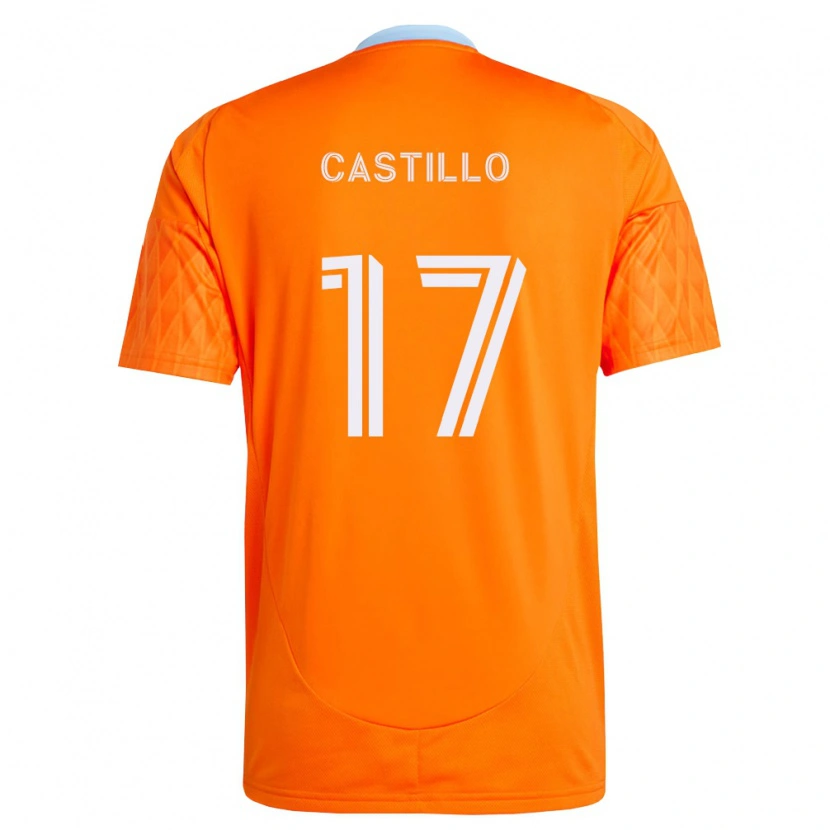 Danxen Men Joyner Castillo #17 Orange White Home Jersey 2026/27 T-Shirt