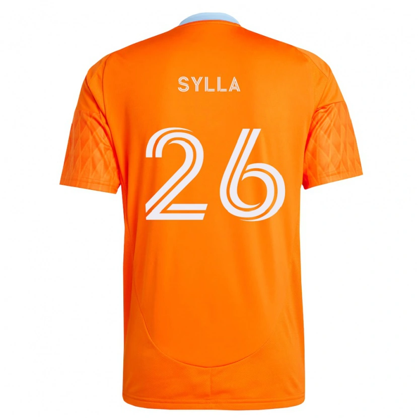 Danxen Men Ousmane Sylla #26 Orange White Home Jersey 2026/27 T-Shirt