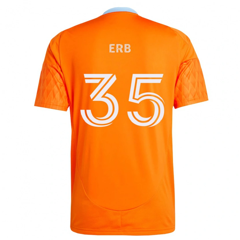 Danxen Men Logan Erb #35 Orange White Home Jersey 2026/27 T-Shirt