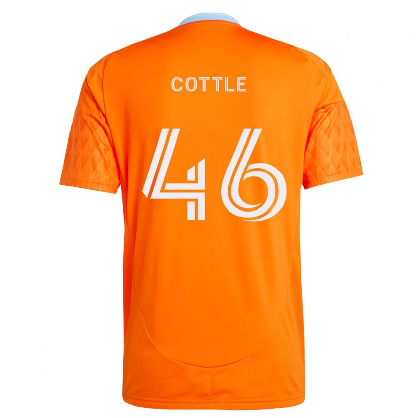 Danxen Men Tristan Cottle #46 Orange White Home Jersey 2026/27 T-Shirt