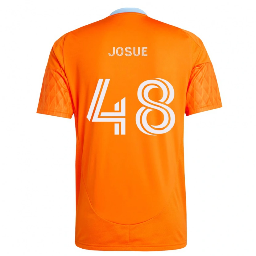 Danxen Men Josué #48 Orange White Home Jersey 2026/27 T-Shirt