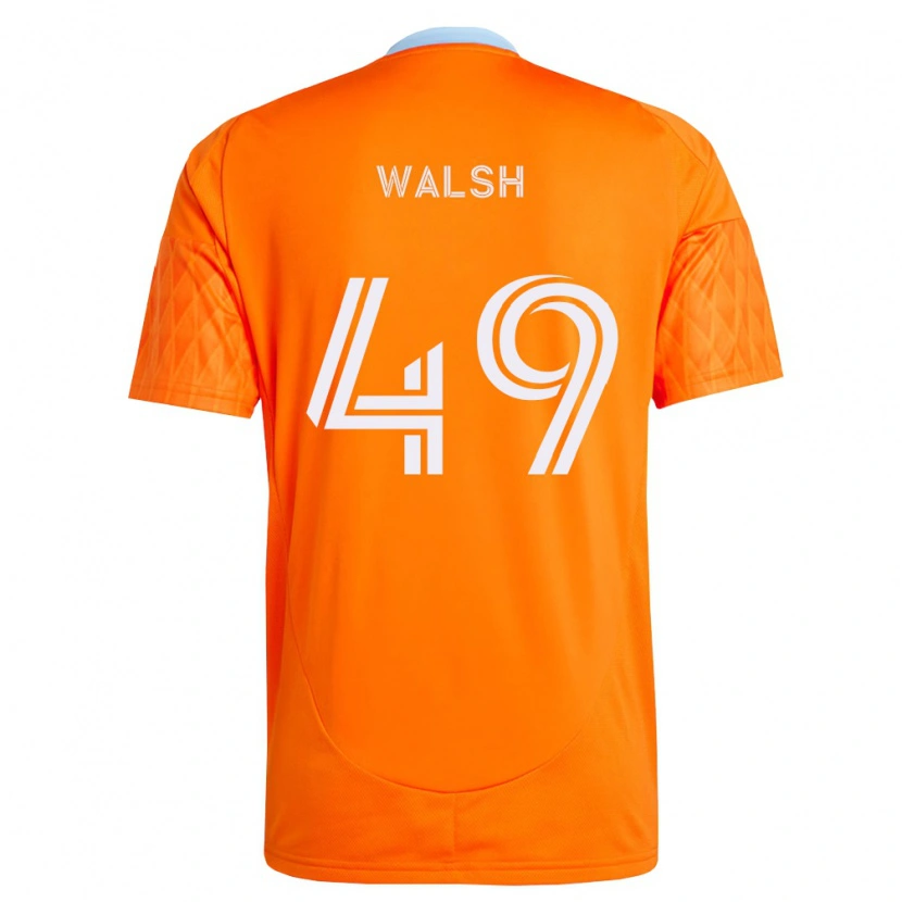 Danxen Men Kian Walsh #49 Orange White Home Jersey 2026/27 T-Shirt