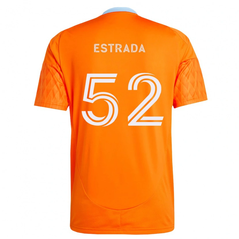 Danxen Men Jorge Estrada #52 Orange White Home Jersey 2026/27 T-Shirt