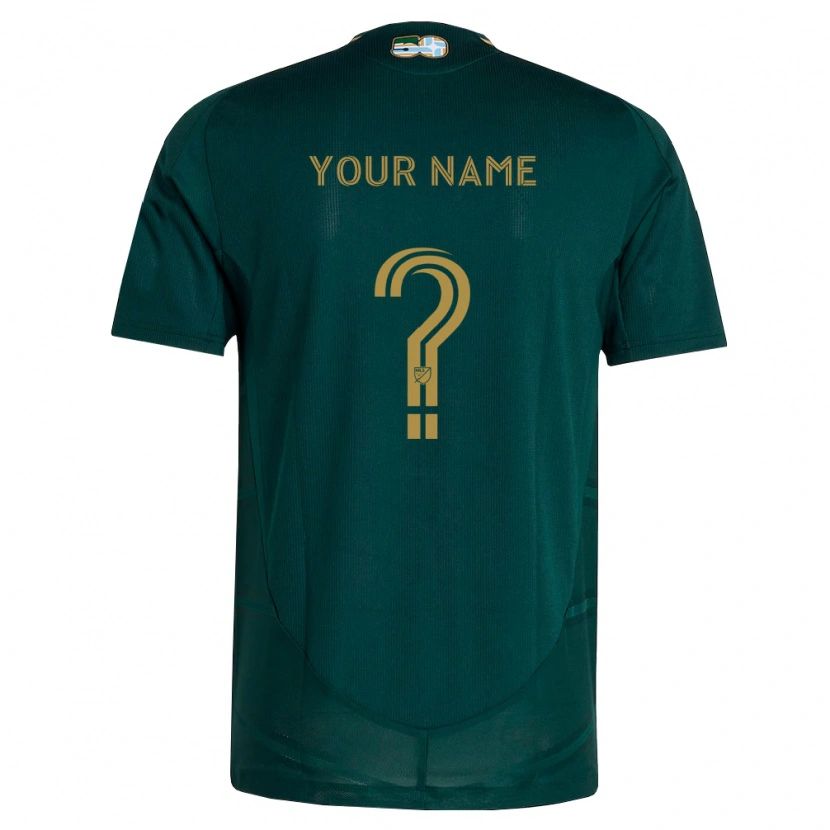 Danxen Men Your Name #0 Dark Green Brown Home Jersey 2026/27 T-Shirt