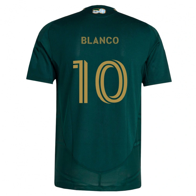 Danxen Men Sebastián Blanco #10 Dark Green Brown Home Jersey 2026/27 T-Shirt