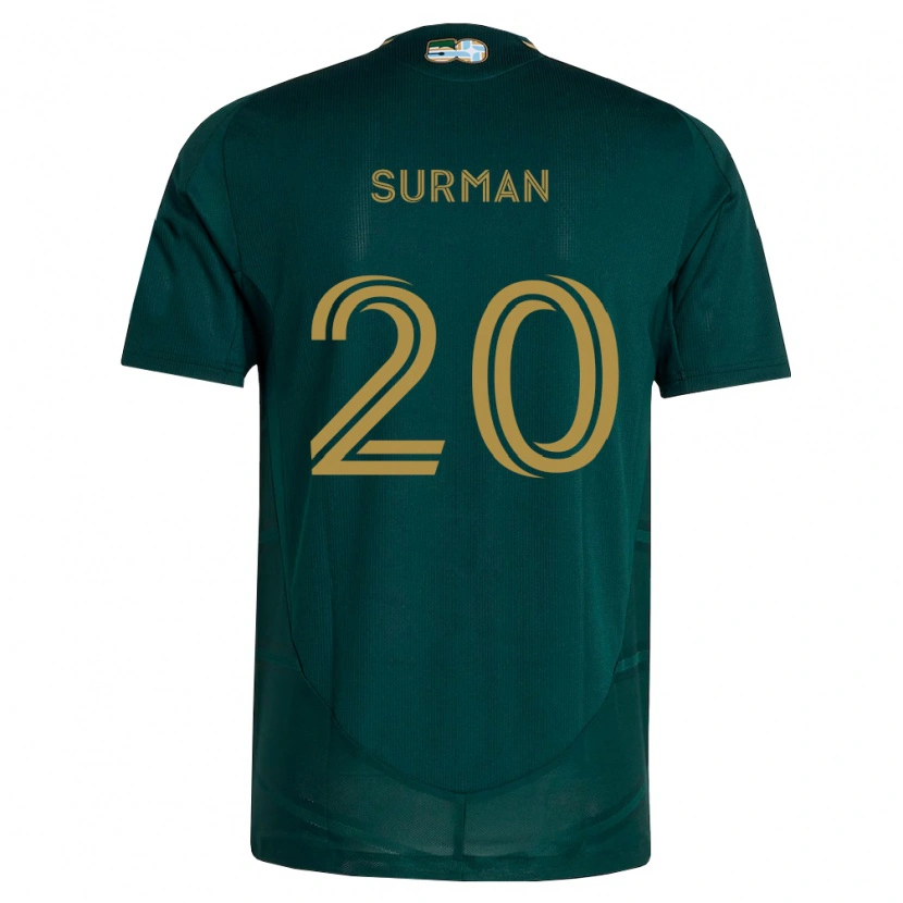 Danxen Men Finn Surman #20 Dark Green Brown Home Jersey 2026/27 T-Shirt