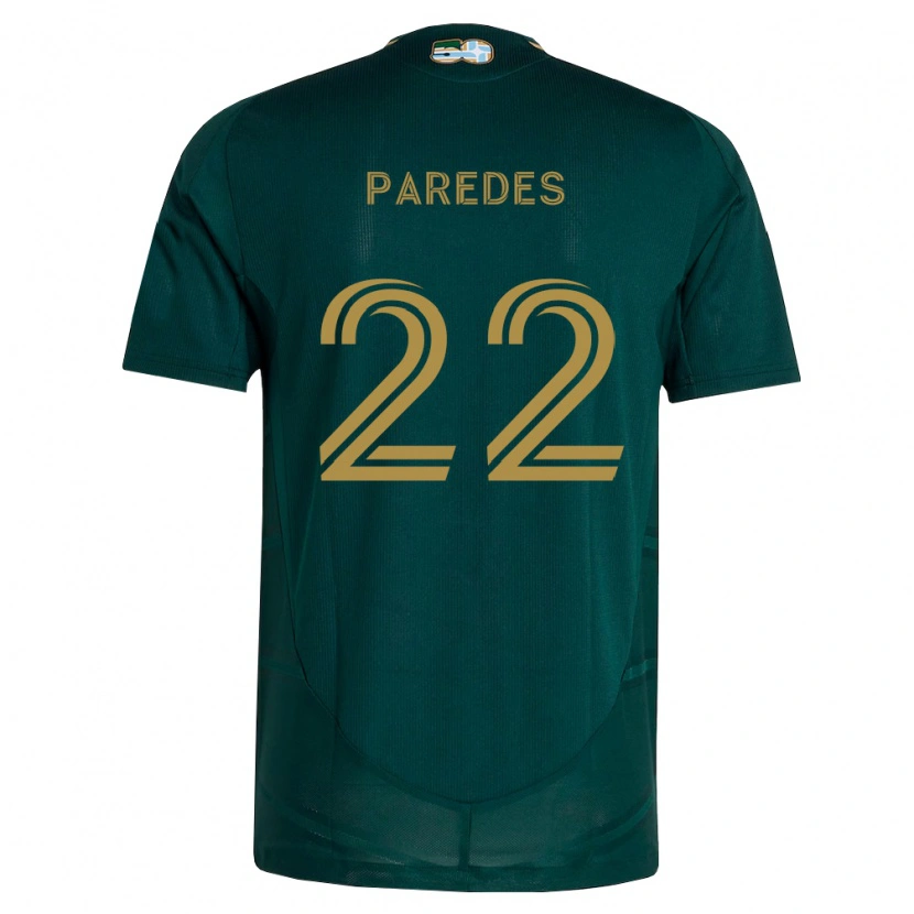 Danxen Men Cristhian Paredes #22 Dark Green Brown Home Jersey 2026/27 T-Shirt