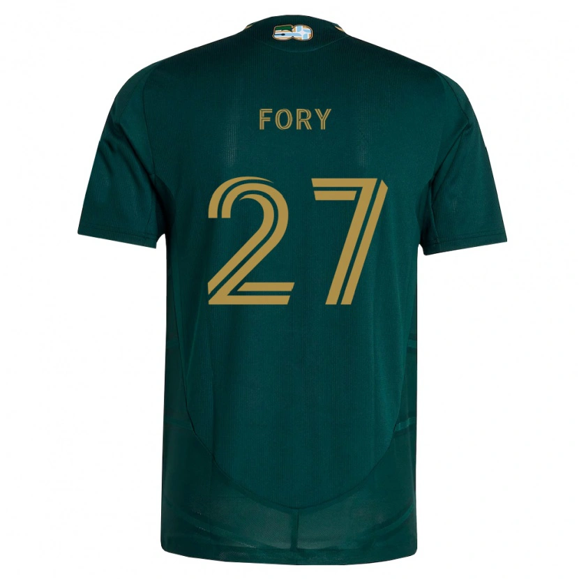 Danxen Men Jimer Fory #27 Dark Green Brown Home Jersey 2026/27 T-Shirt