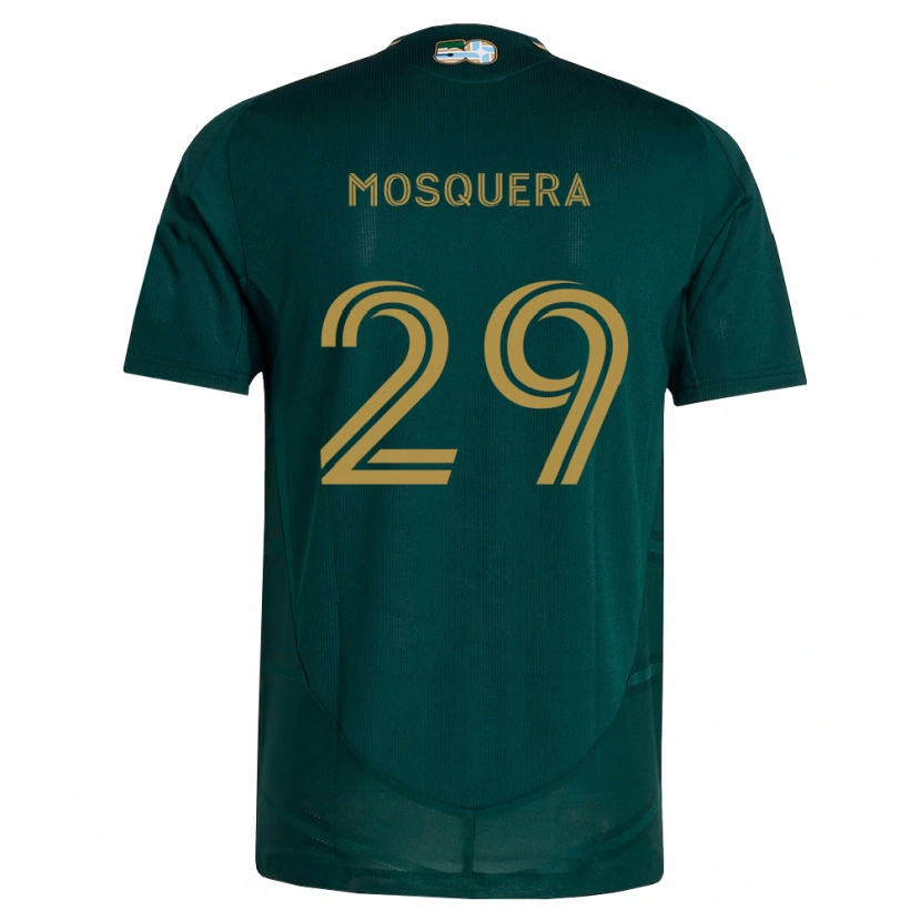 Danxen Men Juan Mosquera #29 Dark Green Brown Home Jersey 2026/27 T-Shirt