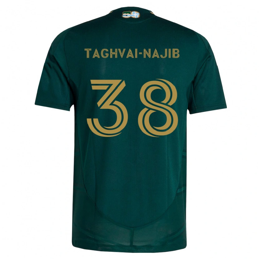 Danxen Men Braxton Taghvai-Najib #38 Dark Green Brown Home Jersey 2026/27 T-Shirt