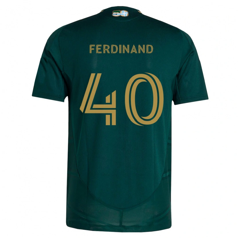 Danxen Men Keesean Ferdinand #40 Dark Green Brown Home Jersey 2026/27 T-Shirt