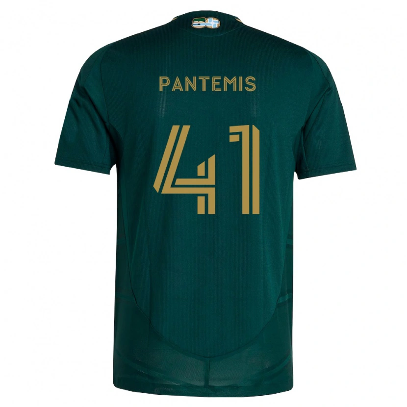 Danxen Men James Pantemis #41 Dark Green Brown Home Jersey 2026/27 T-Shirt