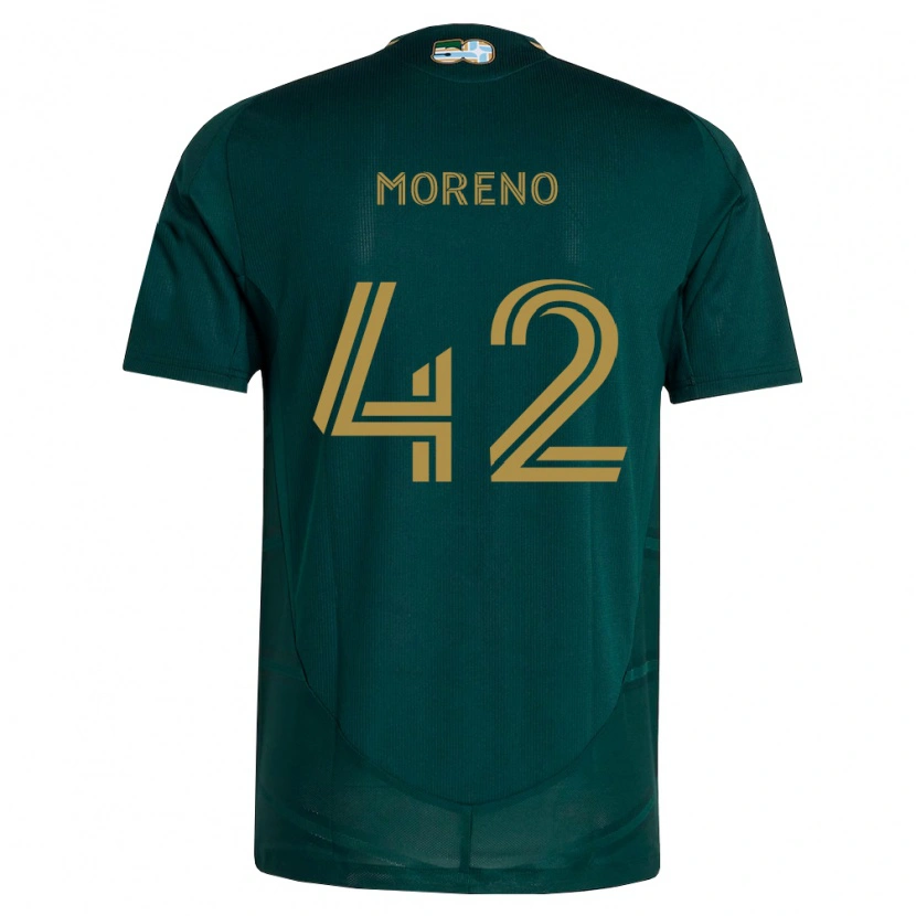 Danxen Men Alexis Moreno #42 Dark Green Brown Home Jersey 2026/27 T-Shirt