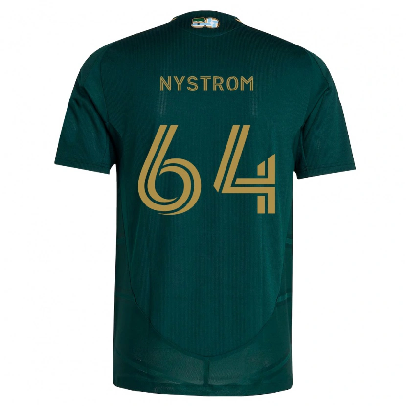 Danxen Men August Nystrom #64 Dark Green Brown Home Jersey 2026/27 T-Shirt
